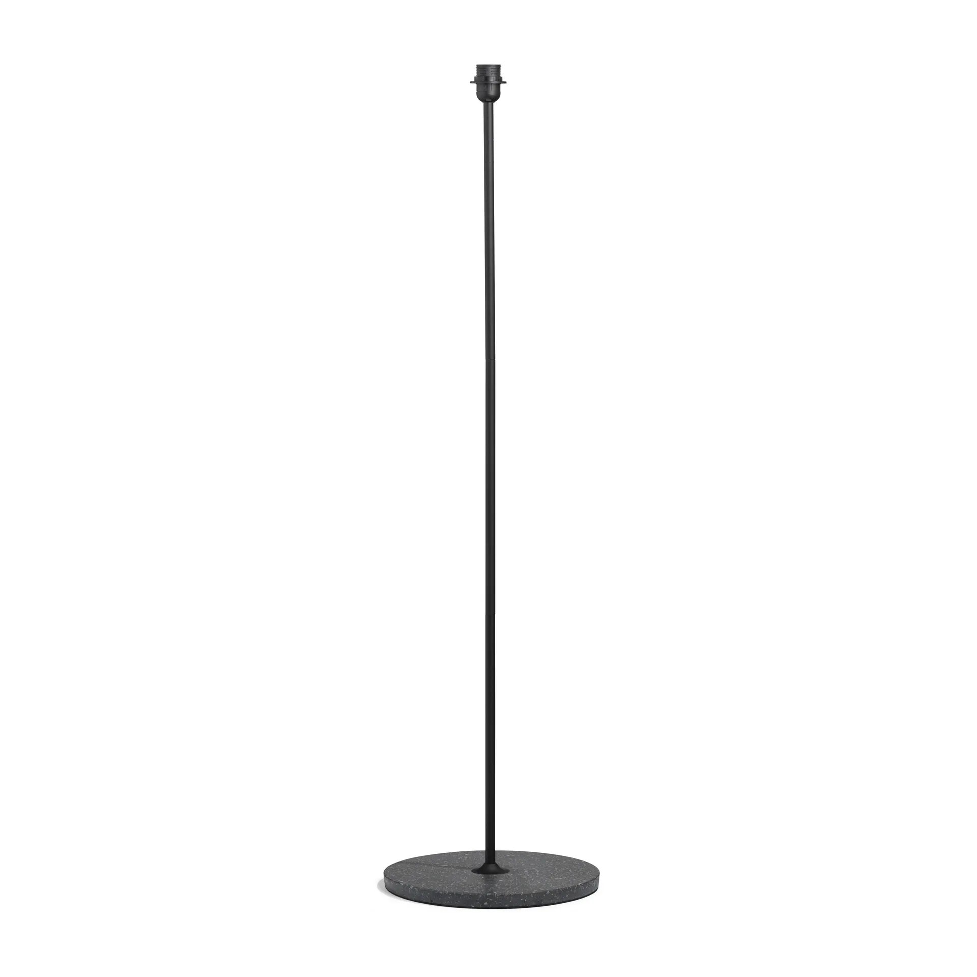 Pé para candeeiro Common 129 cm, Soft black-black terrazzo HAY