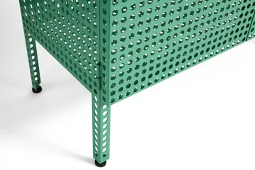 Perforated Cabinet armário pequeno - Jade suave - HAY
