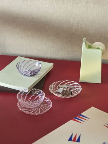 Pires Spin Ø11 cm, 2 un. - Transparente-traço branco - HAY