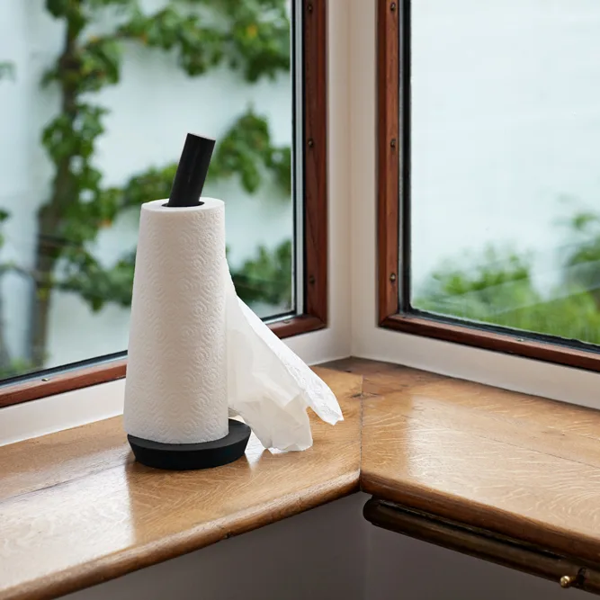 Porter suporte para papel toalha, preto HAY