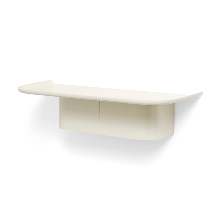 Prateleira de parede Korpus 4 hook M - Cream - HAY