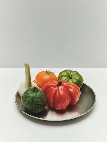 Prato Outdoor Market - Aço inoxidável, Ø26 cm, conjunto de 2 peças - HAY