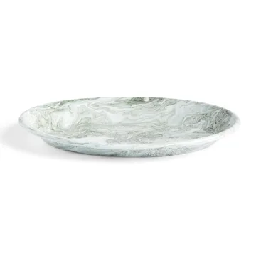 Prato oval Soft Ice 21,5x31,5 cm - verde - HAY
