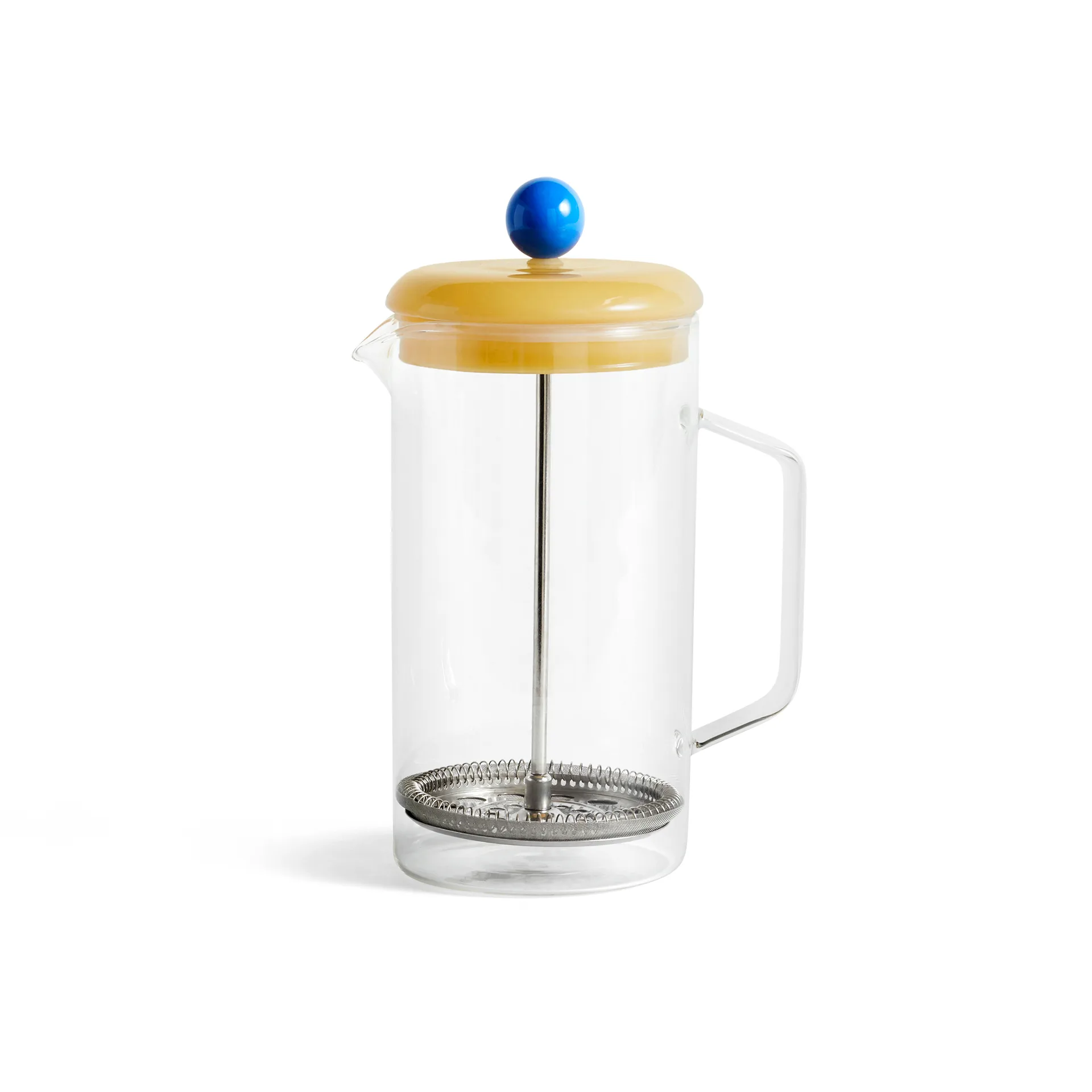 Prensa de café francesa French Press Brewer 1 litro, Clear HAY