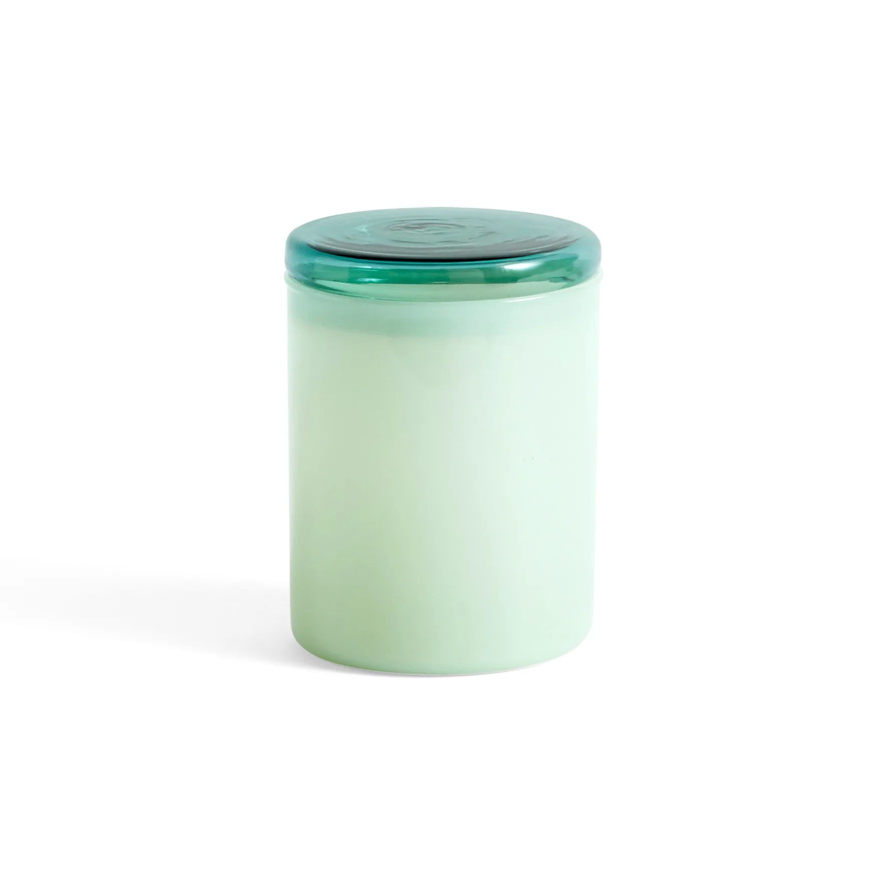 Recipiente de vidro com tampa Borosilicate S 35 cl, Jade green HAY