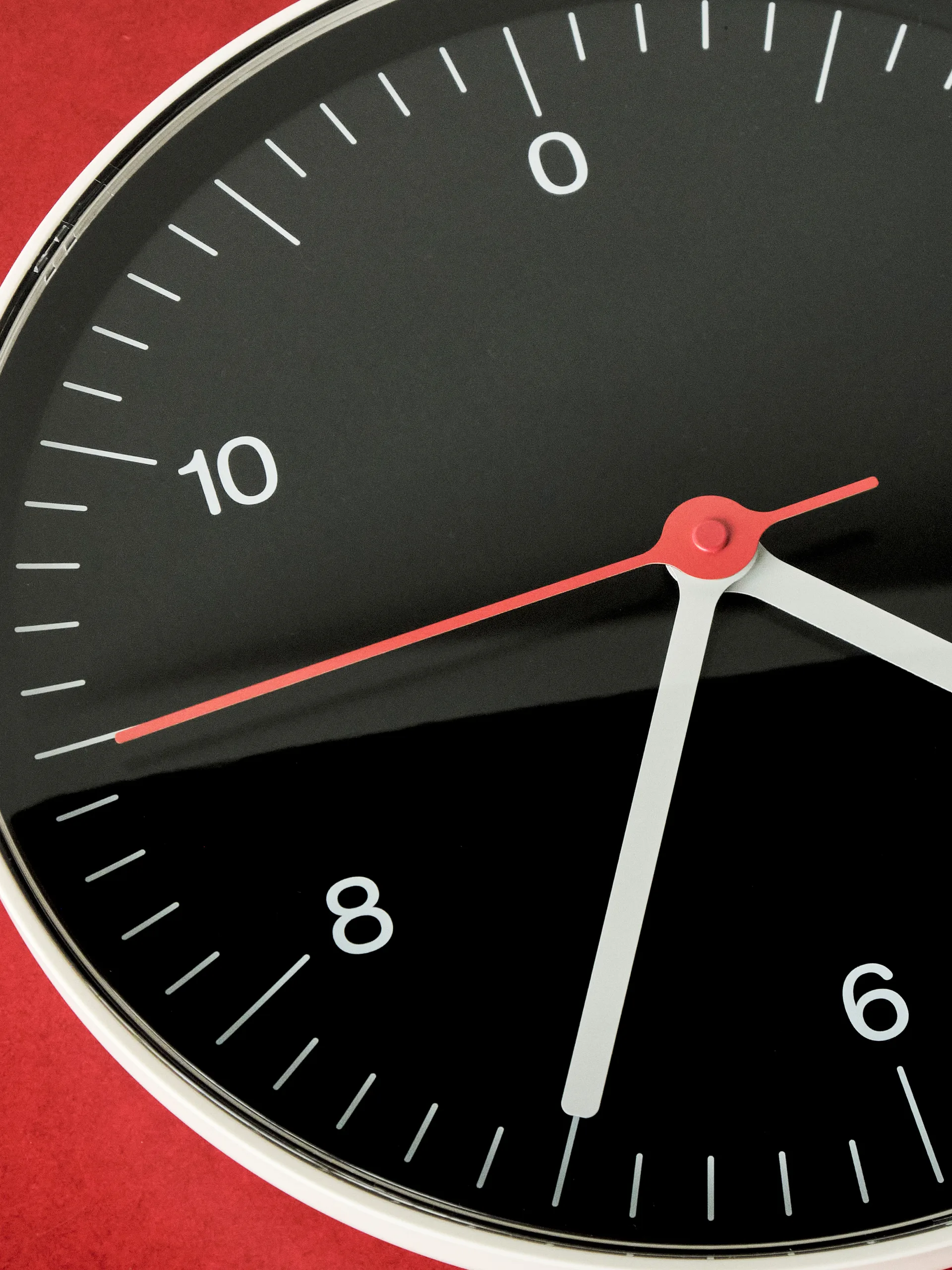 Relógio de Parede Ø26.5 cm, Preto HAY