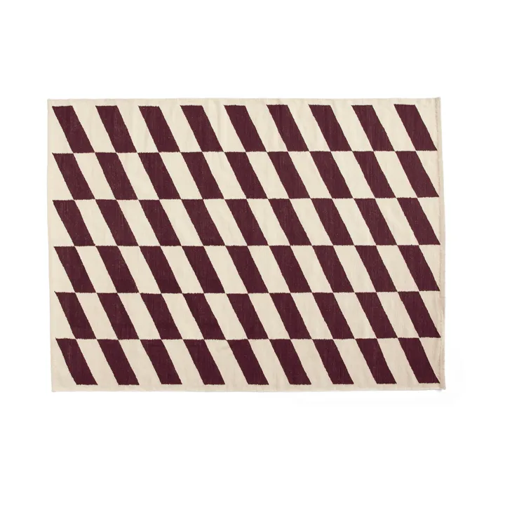 Shift tapete kelim 170x240 cm - Burgundy - HAY