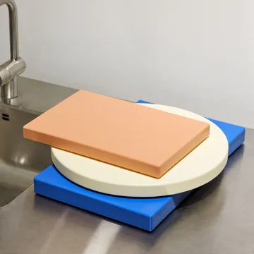 Tábua de cortar Chopping Board L Ø34 cm - off-white - HAY