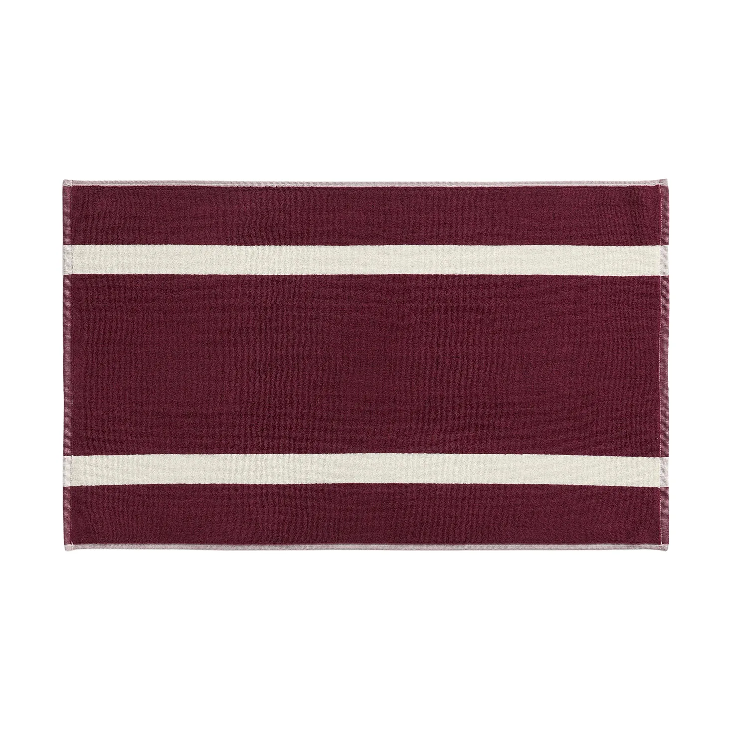 tapete de casa de banho Stripe, Burgundy, 50x80 cm HAY