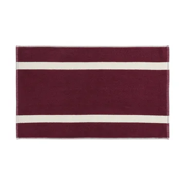 tapete de casa de banho Stripe - Burgundy, 50x80 cm - HAY