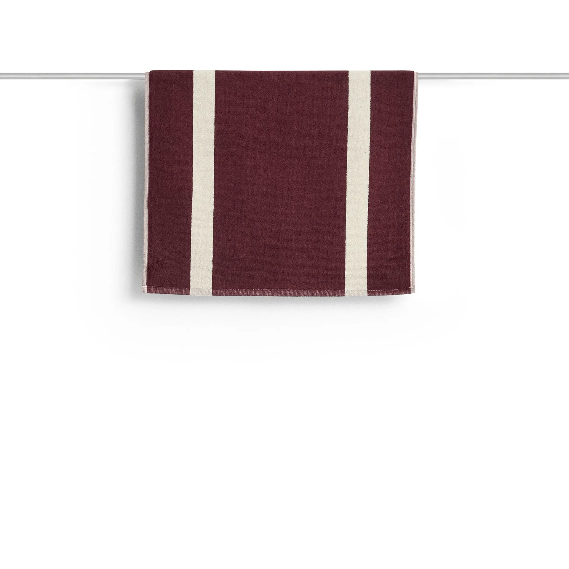 tapete de casa de banho Stripe, Burgundy, 50x80 cm HAY