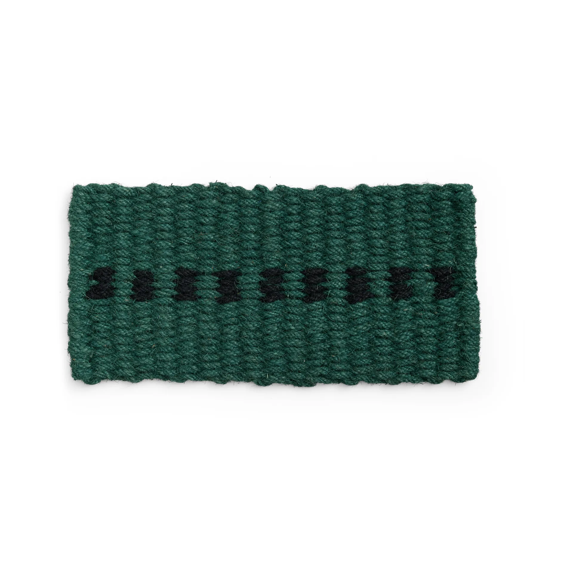 Tapete de entrada Coco Dot, Dark green-black HAY