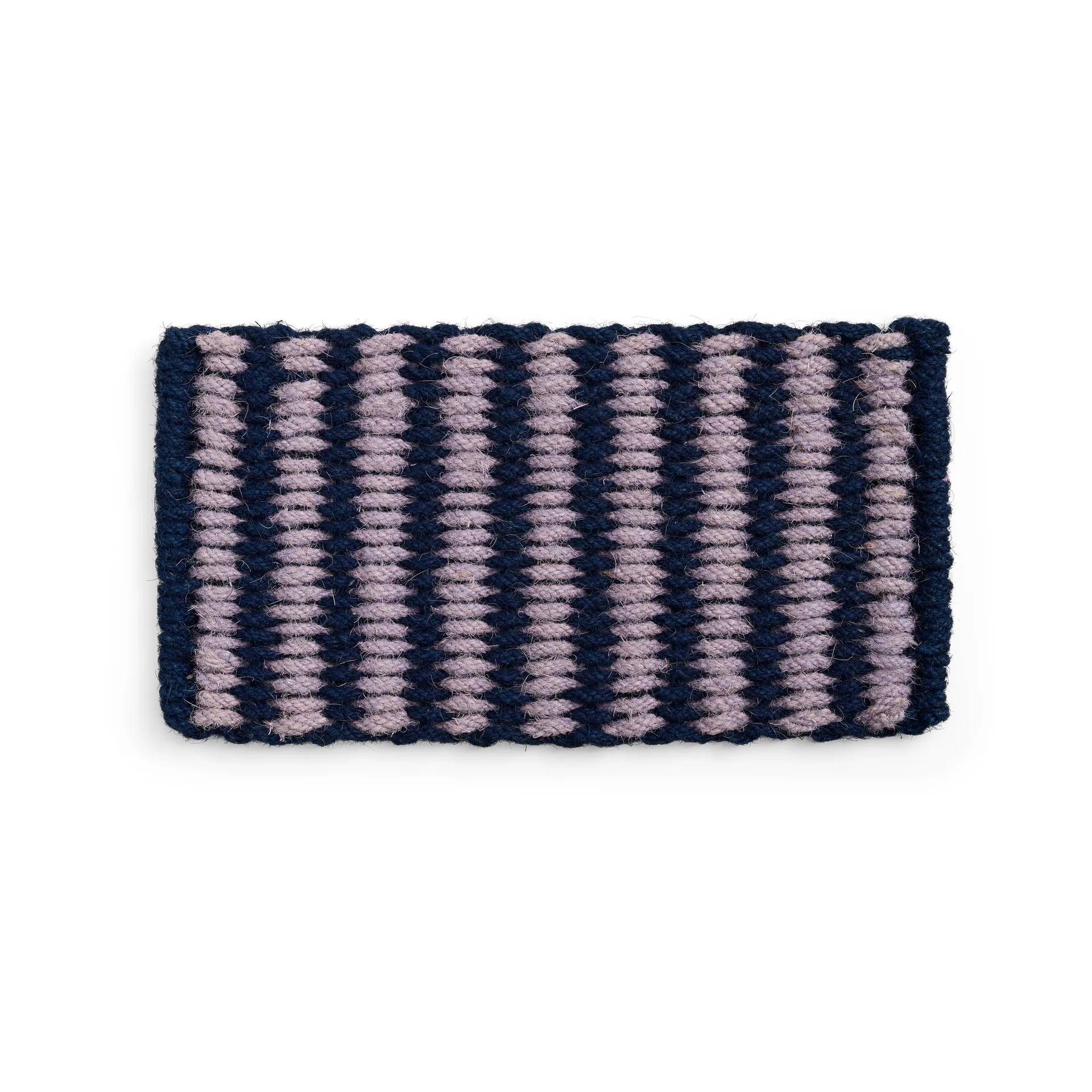Tapete de entrada Coco Stripe Wide, Lavender-navy HAY
