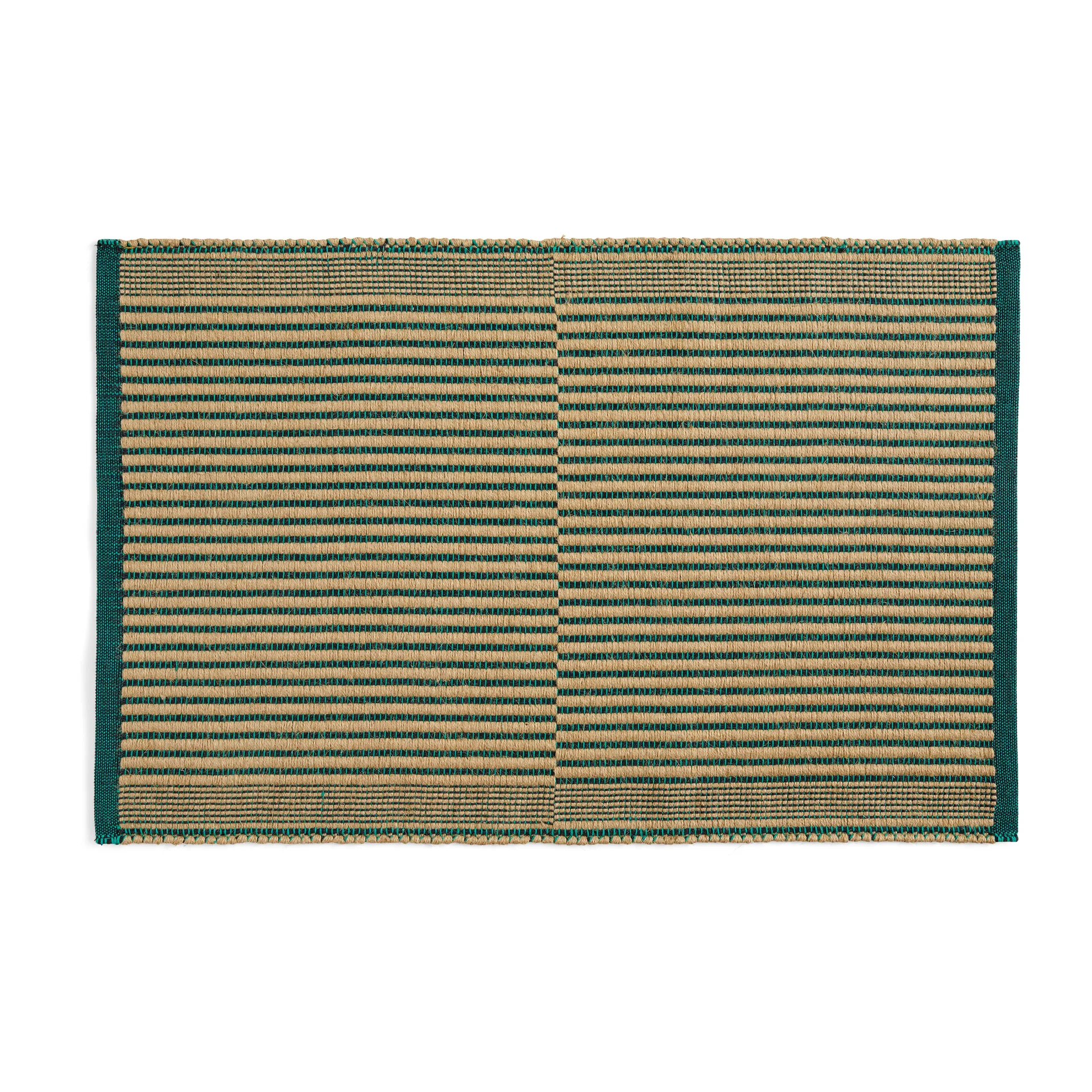 Tapete de entrada Tapis 60x95 cm, Preto-verde HAY