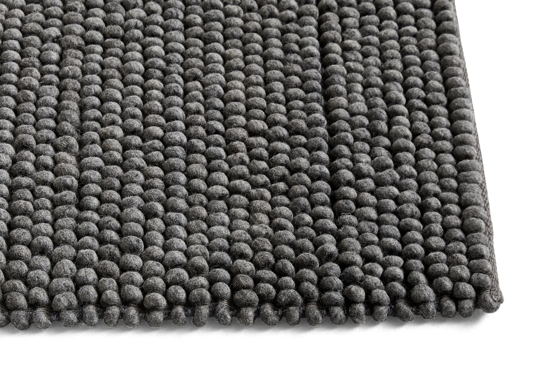 Tapete de lã Peas 200x300 cm, Dark grey HAY