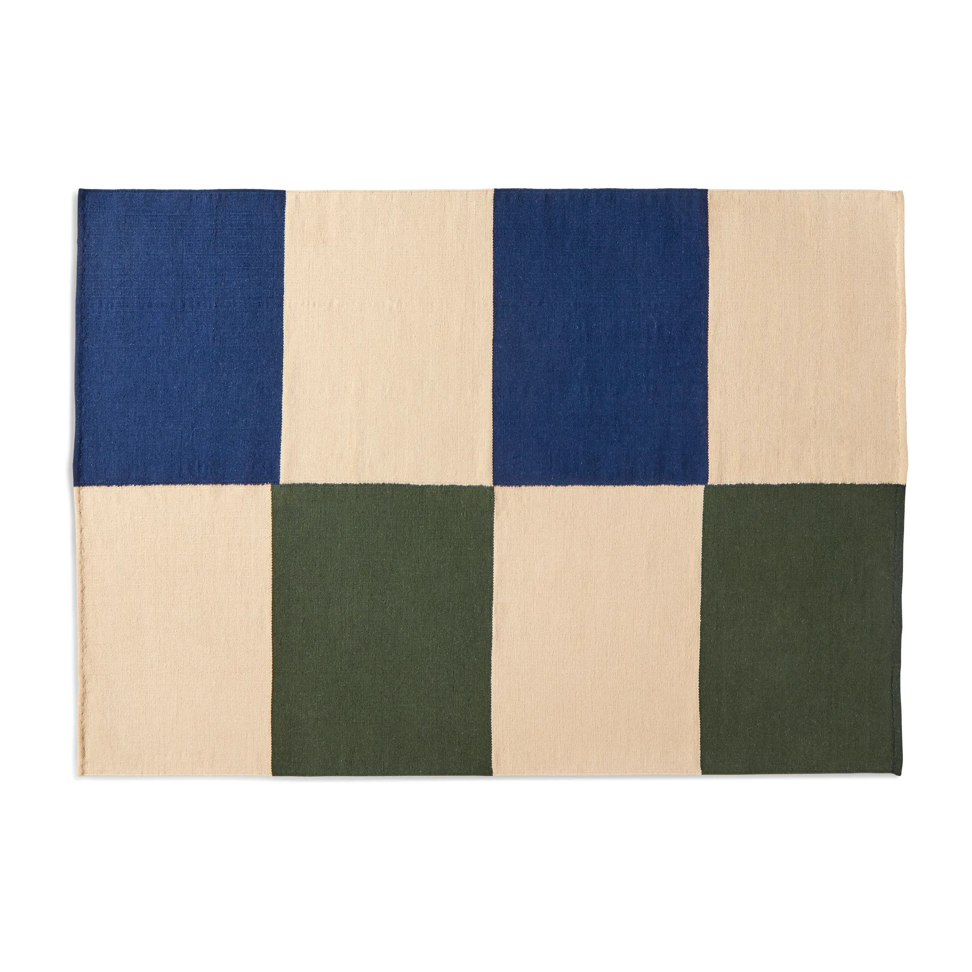 Tapete Ethan Cook Flat Works 170x240 cm, Peach green check HAY