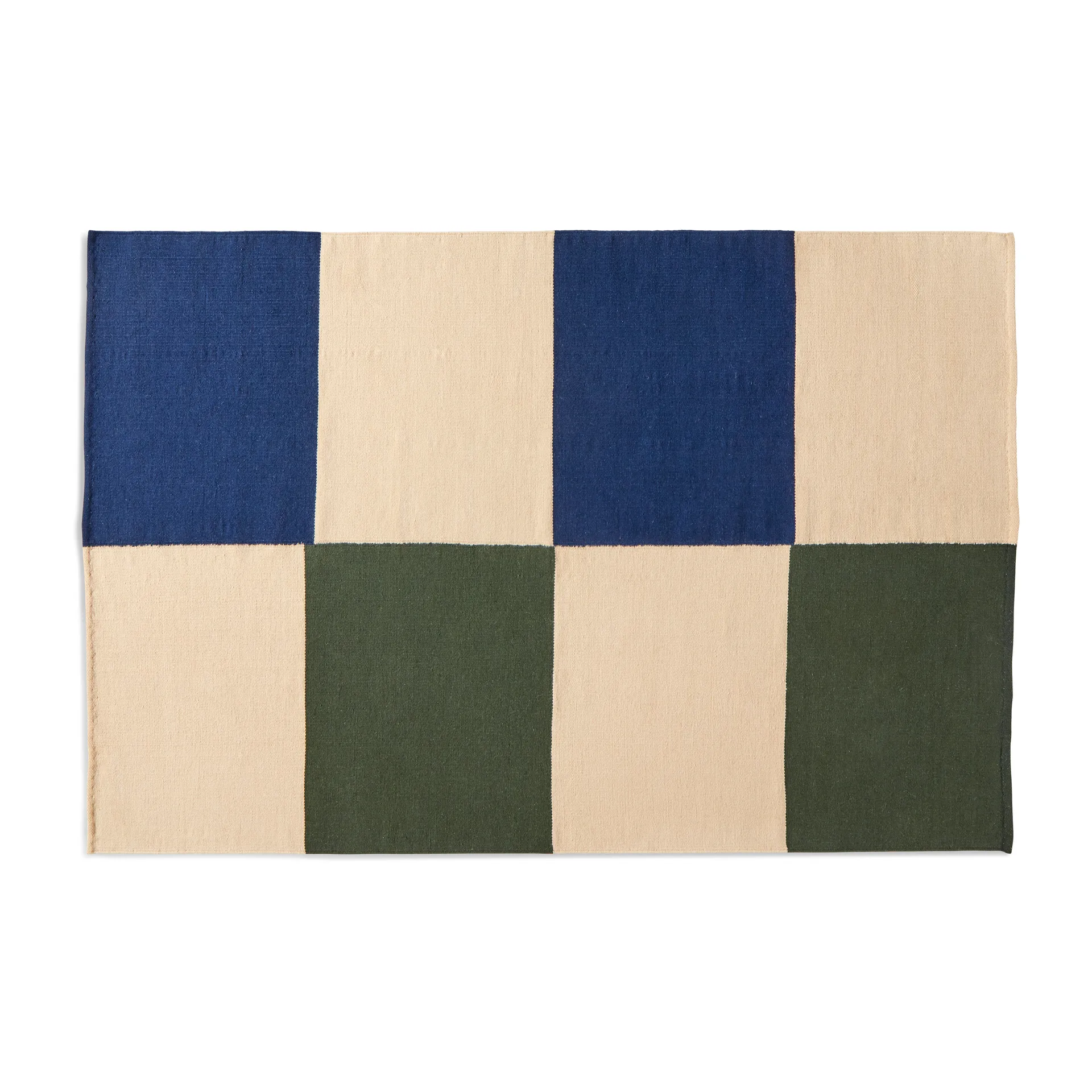 Tapete Ethan Cook Flat Works 200x300 cm, Peach green check HAY