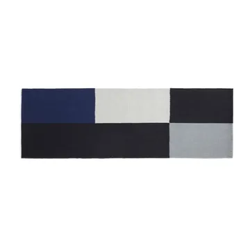 Tapete Ethan Cook Flat Works 80x250 cm - Black-blue - HAY