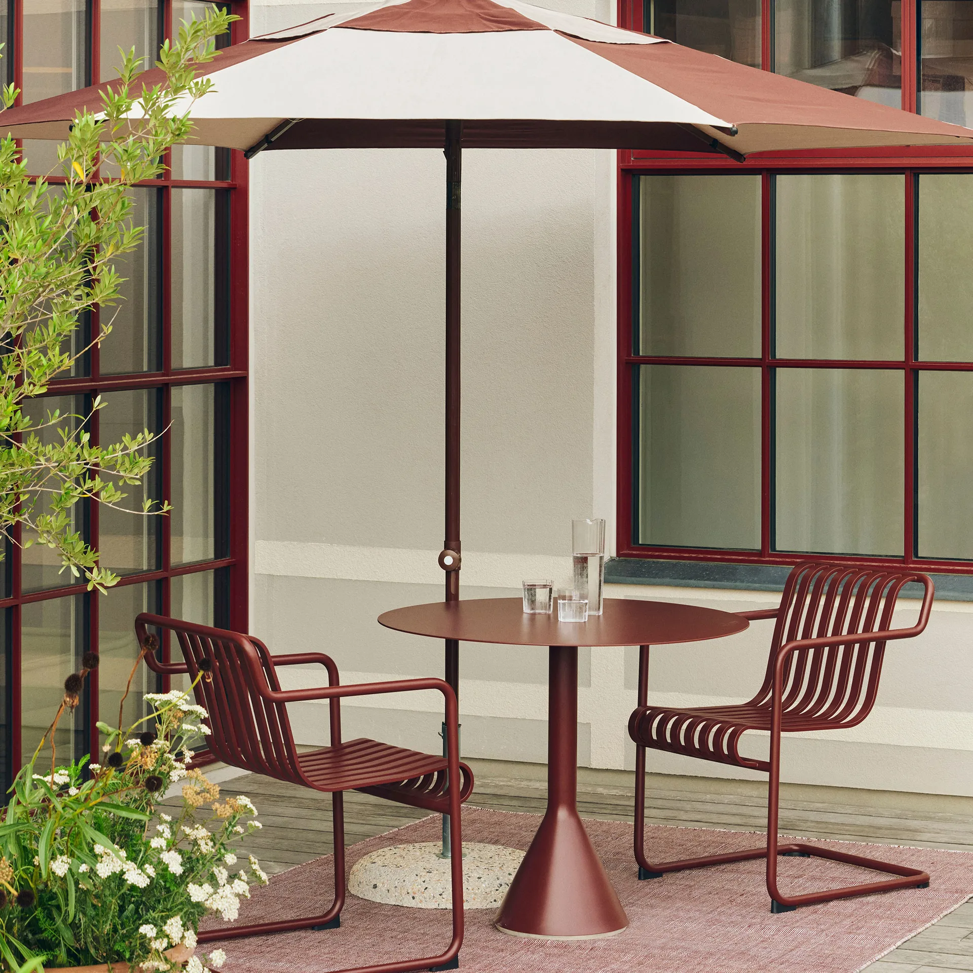 Tapete Haze, Ferro vermelho, 200x300 cm HAY