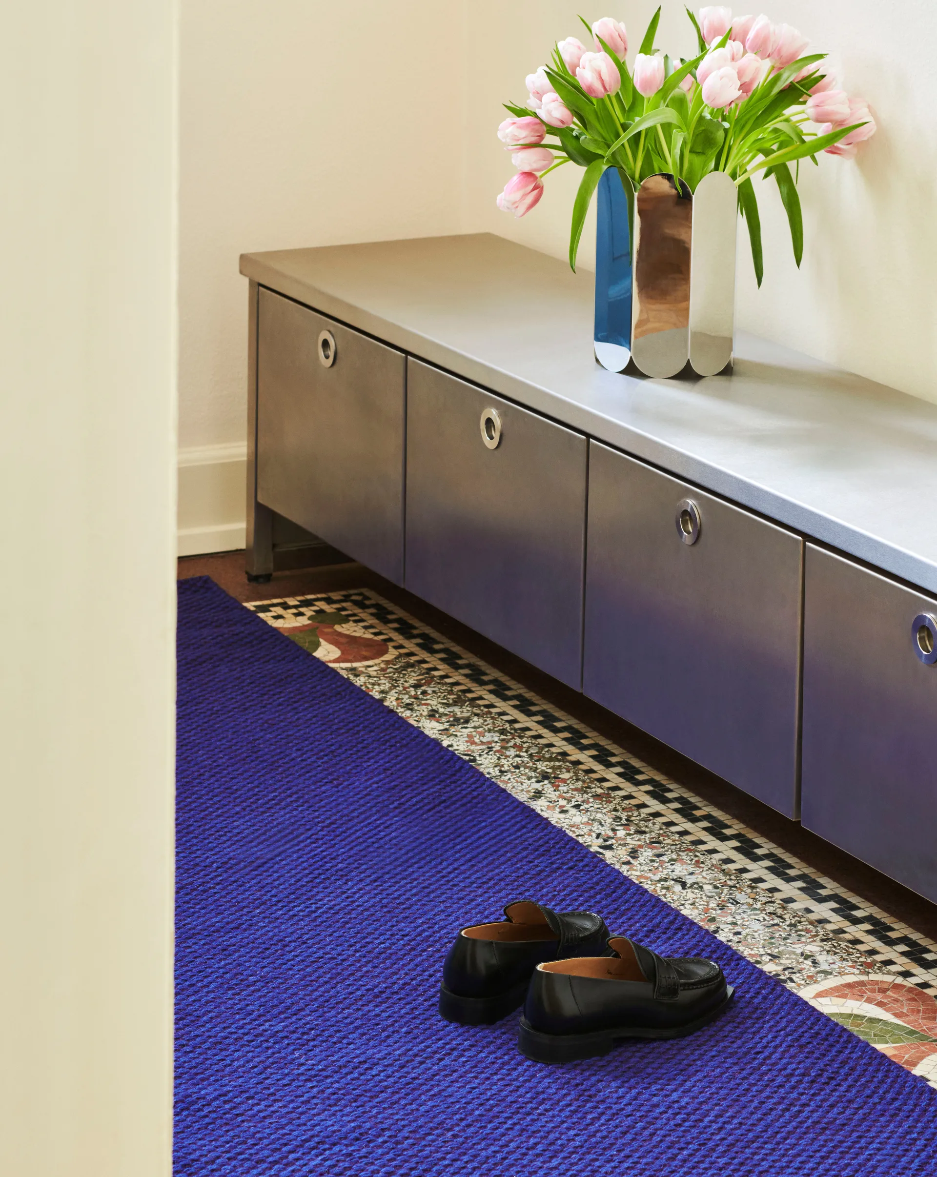 Tapete Moiré 80x200 cm, Purple HAY