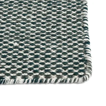 Tapete Moiré kelim 140x200 cm - Dark green - HAY