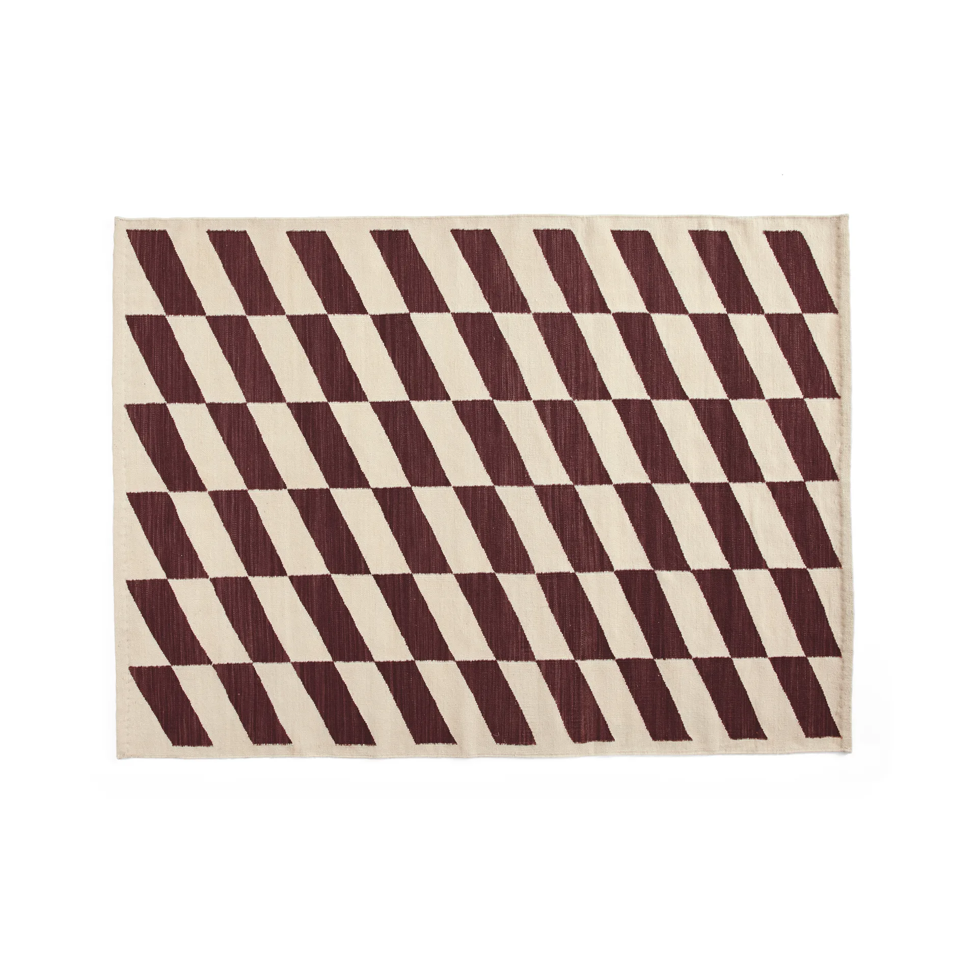 Tapete Shift Kelim 140x200 cm, Burgundy HAY