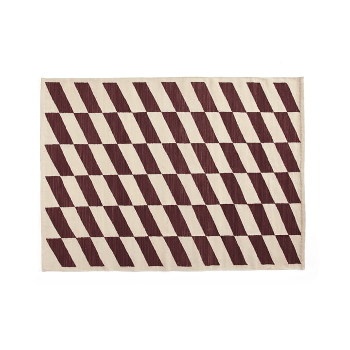 Tapete Shift Kelim 140x200 cm - Burgundy - HAY