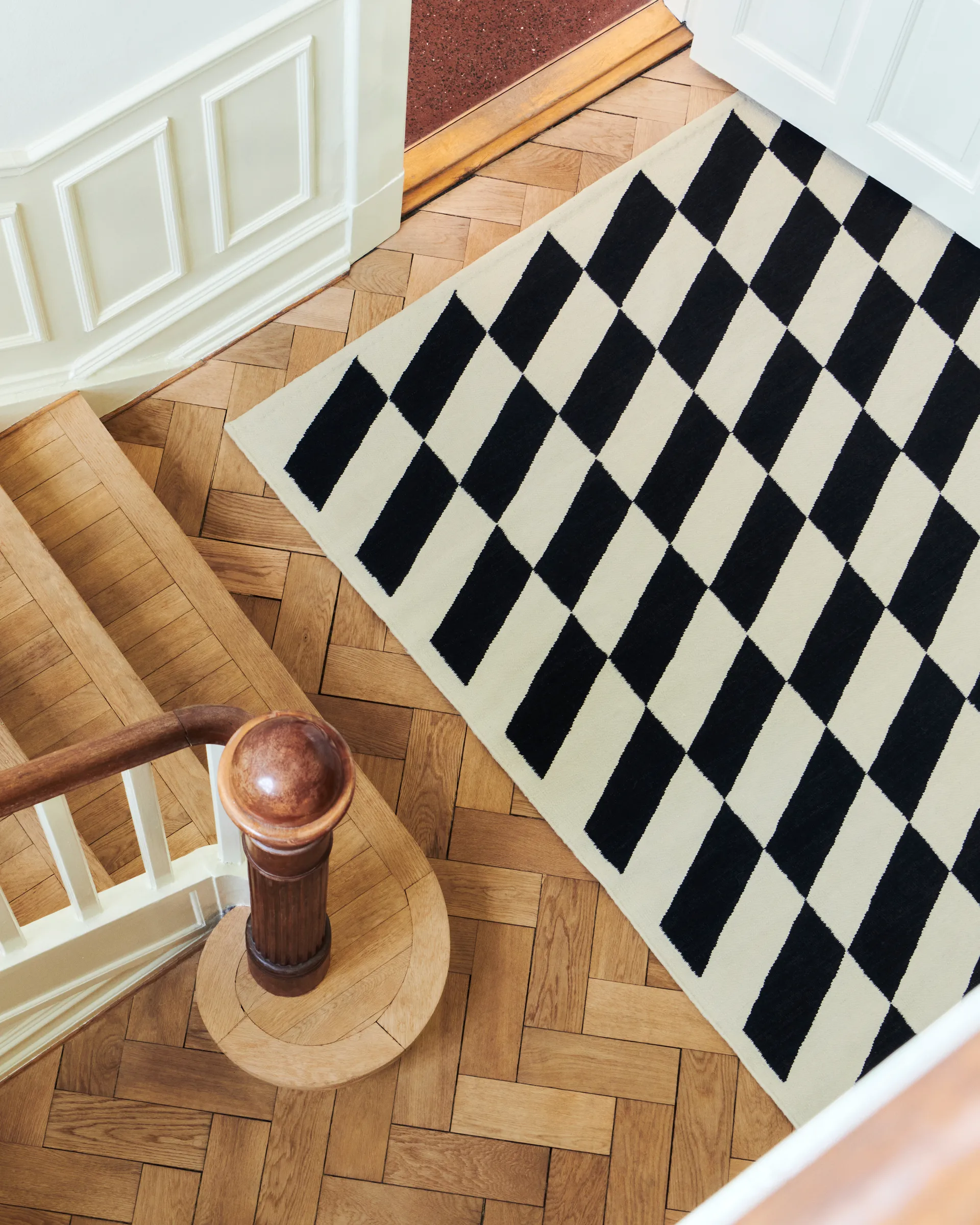 Tapete Shift Kelim 170x240 cm, Black HAY