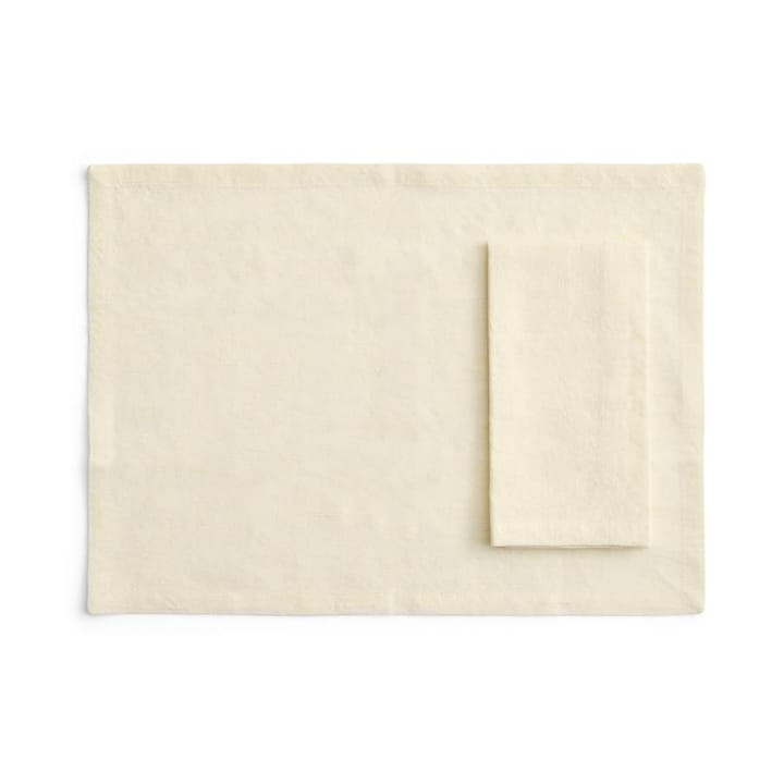 Tavolo protetor de mesa/guardanapo 4 unidades - Amarelo suave - HAY