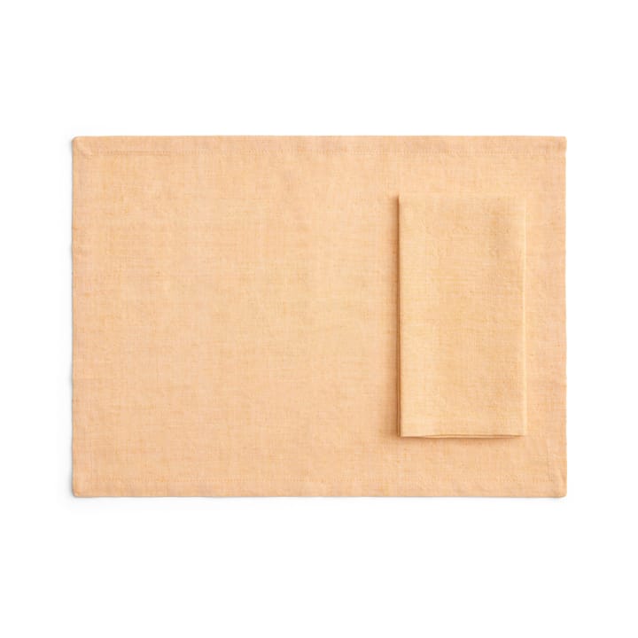 Tavolo protetor de mesa/guardanapo 4 unidades - Laranja suave - HAY