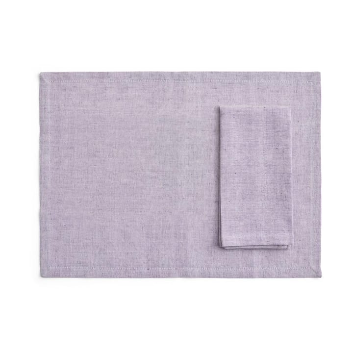 Tavolo protetor de mesa/guardanapo 4 unidades - Roxo suave - HAY