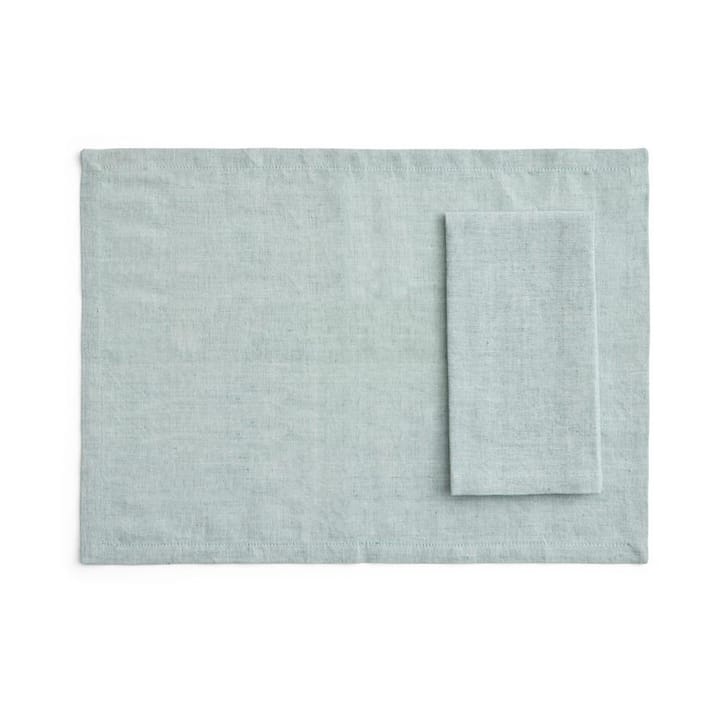 Tavolo protetor de mesa/guardanapo 4 unidades - Verde suave - HAY