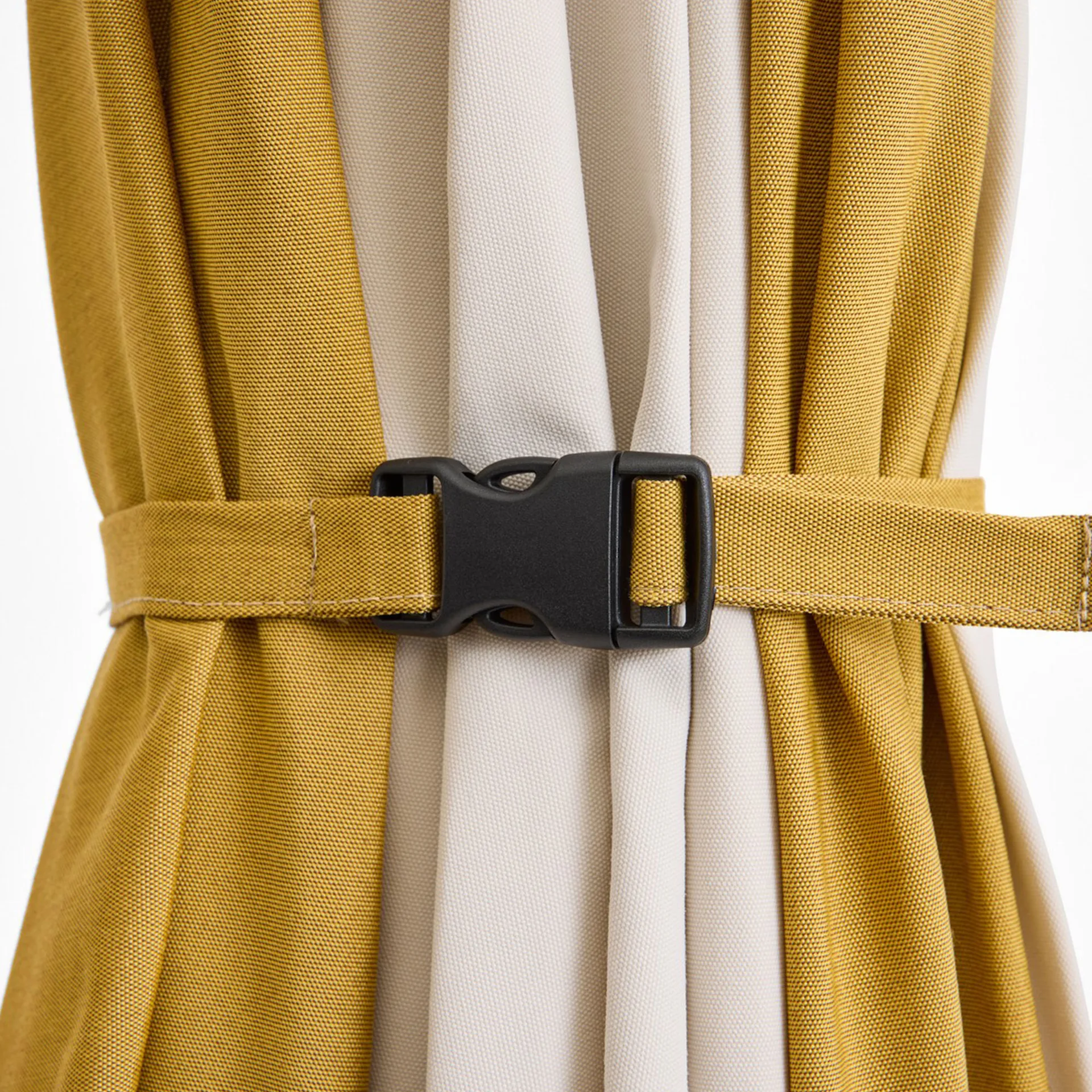 Terrazza Hexagon guarda-sol, Branco-sujo-ocre HAY