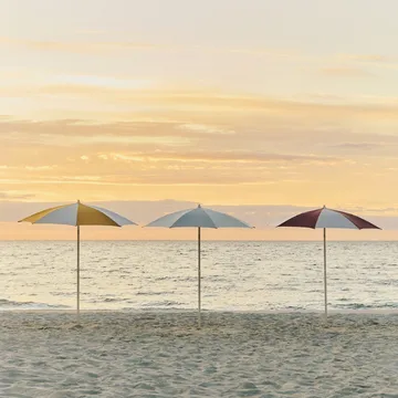 Terrazza Octagon guarda-sol - Branco-sujo-bordô - HAY