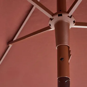 Terrazza Square guarda-sol - Branco-sujo-bordô - HAY