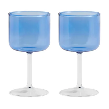 Tint copo de vinho 25 cl 2 unidades - Blue-clear - HAY