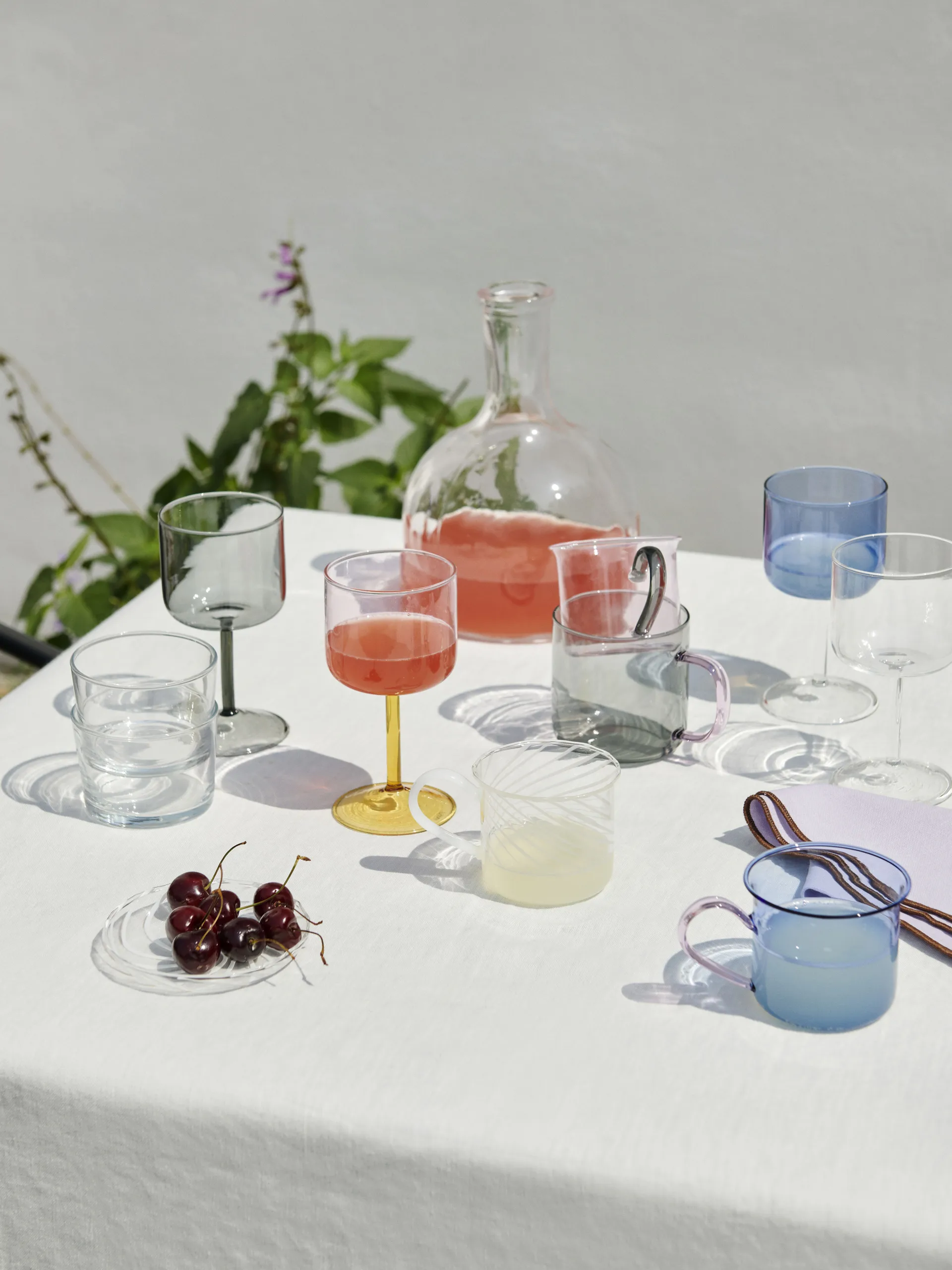 Tint copo de vinho 25 cl 2 unidades, cinza HAY