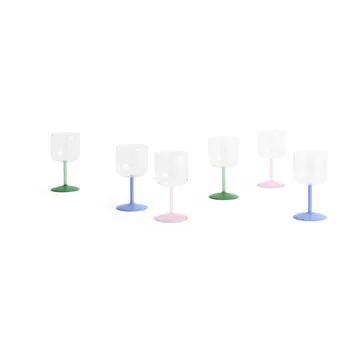 Tint copo de vinho 25 cl 2 unidades - Clear - HAY