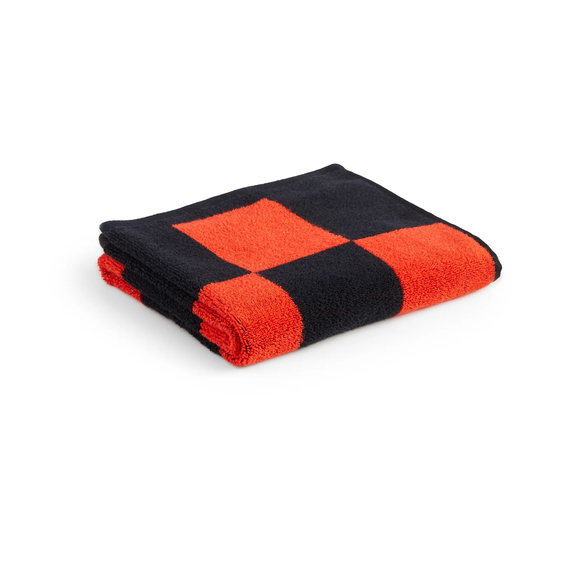 Toalha Check 50x90 cm, Vermelho Poppy HAY