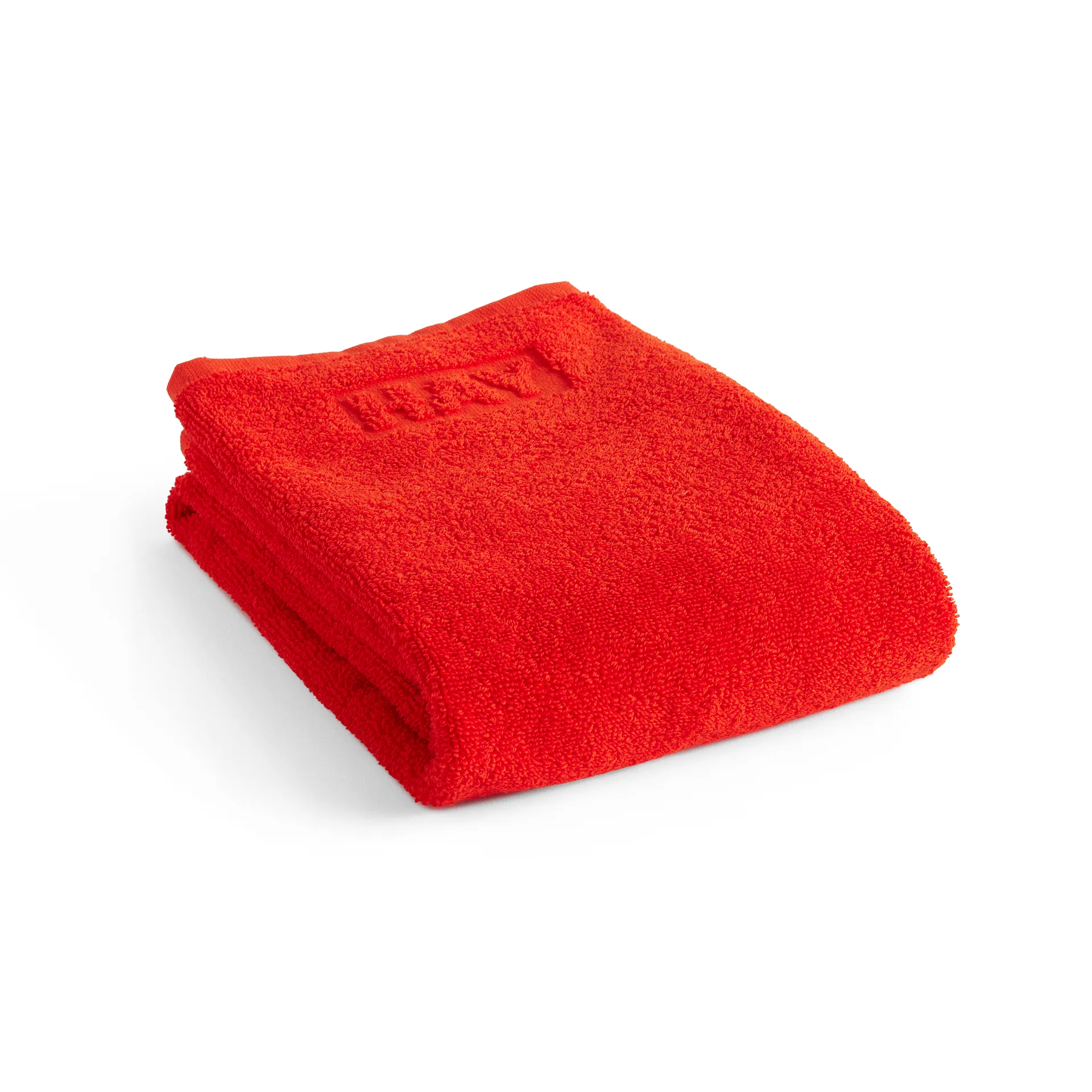 Toalha de banho Mono 50x90 cm, Vermelho Poppy HAY