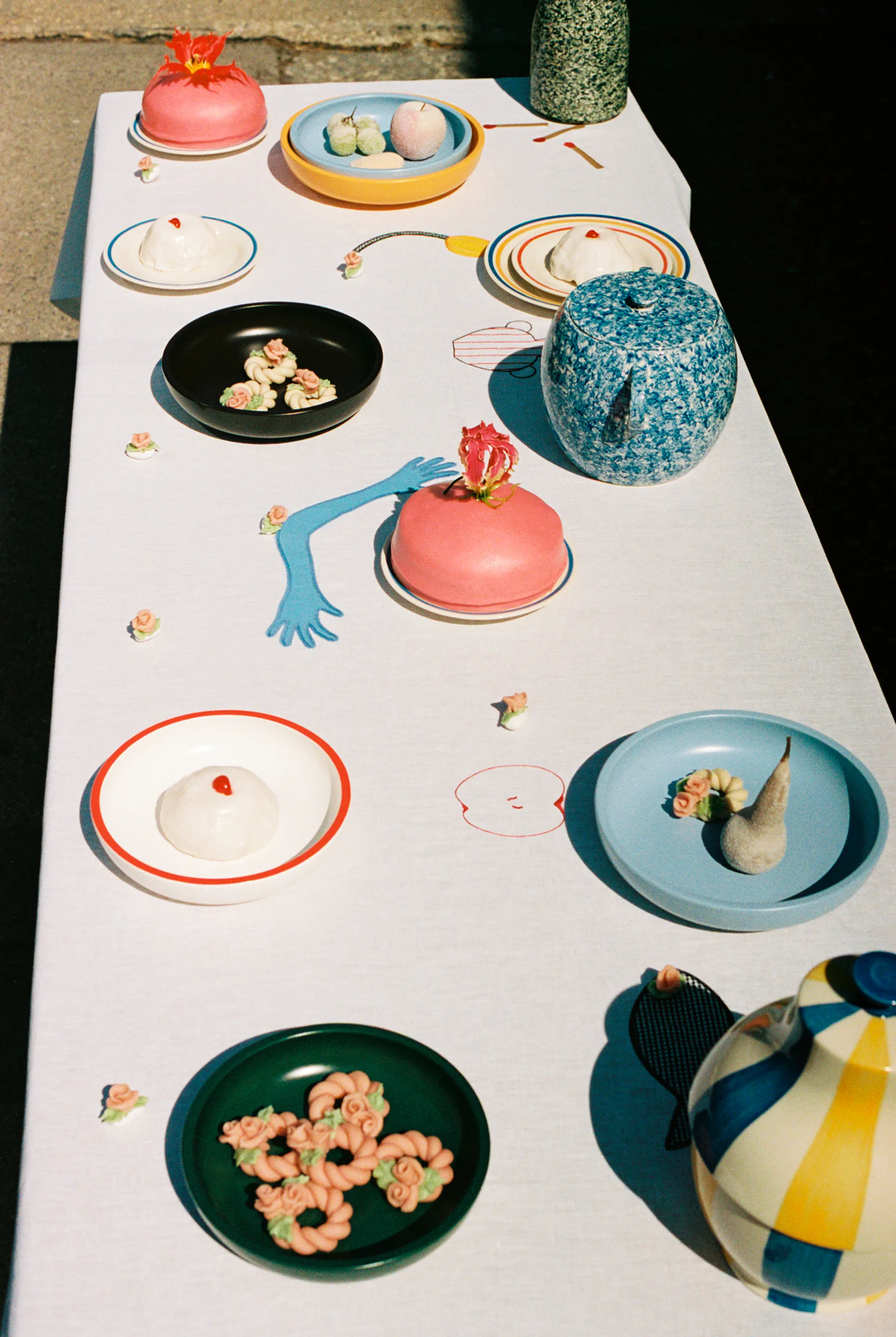 Toalha de mesa Sobremesa 140x300 cm, Branco HAY