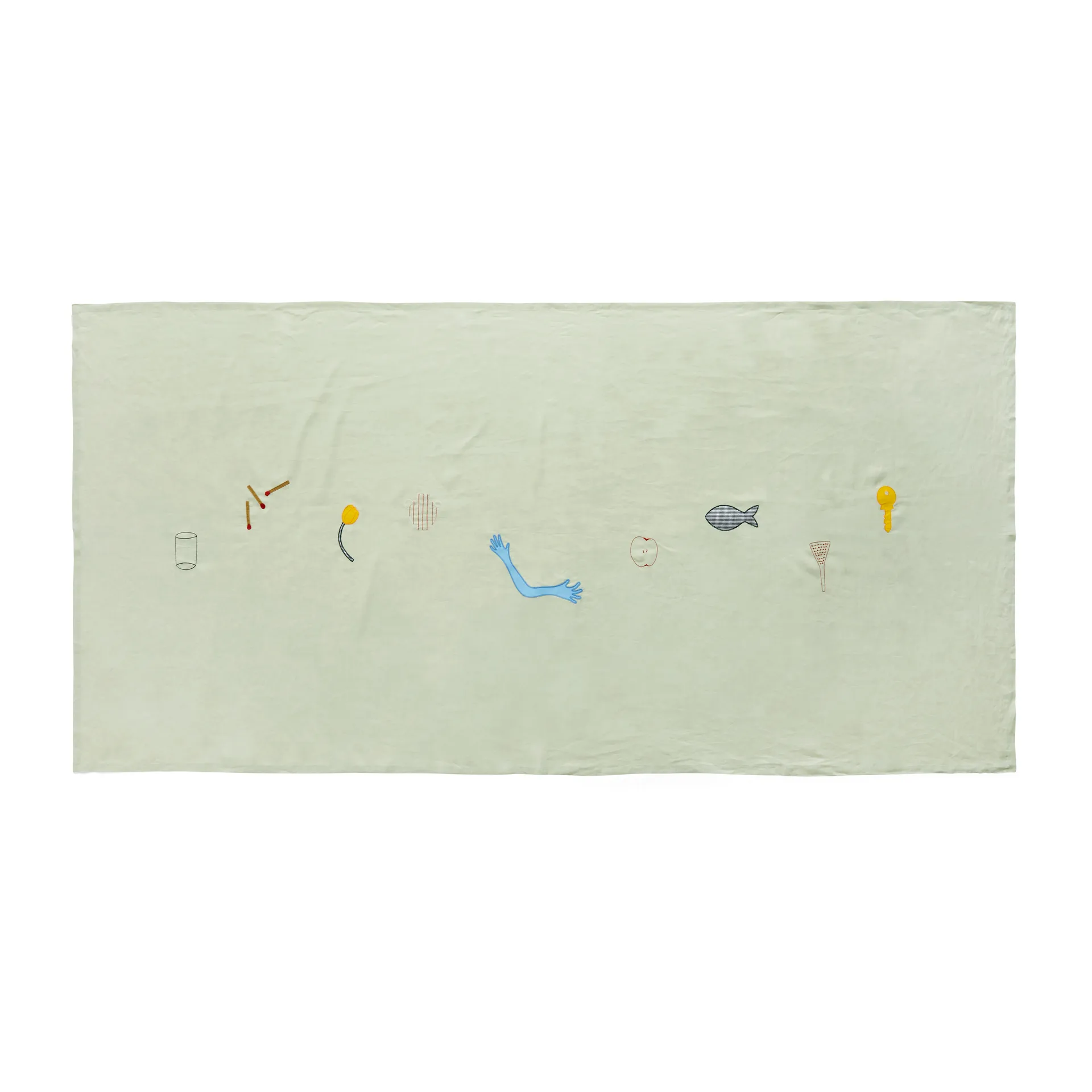 Toalha de mesa Sobremesa 140x300 cm, Verde HAY