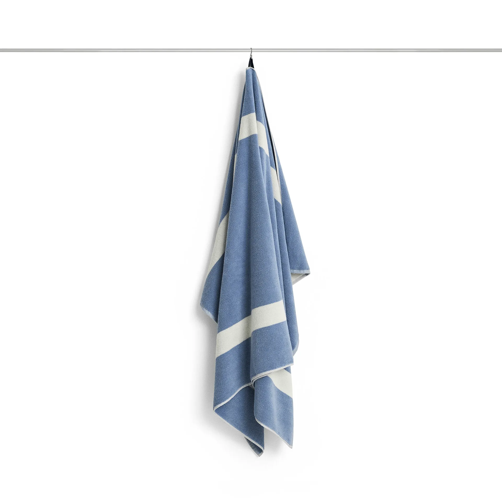 Toalha Stripe, Azul dusty, 100x150 cm HAY