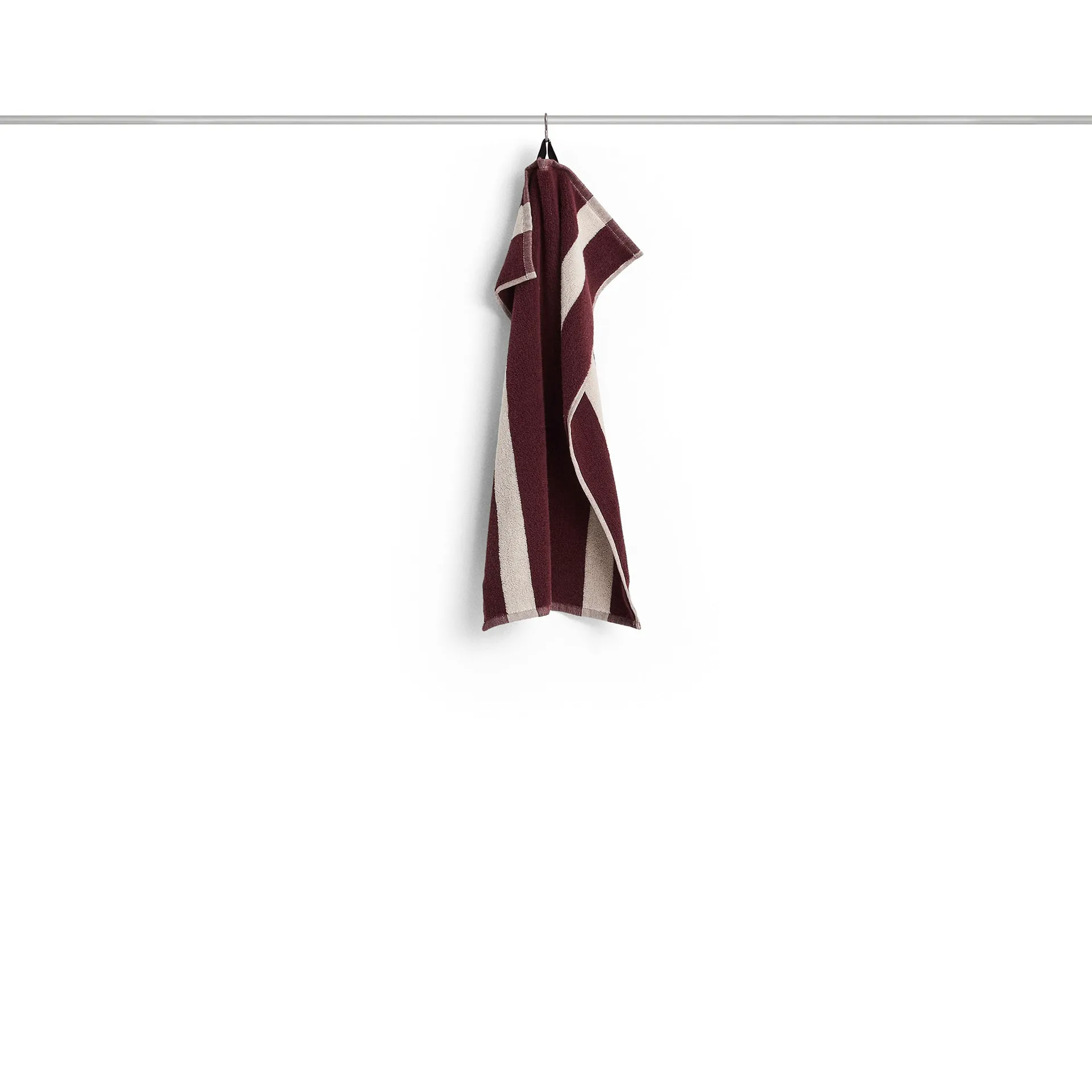 Toalha Stripe, Burgundy, 40x60 cm HAY
