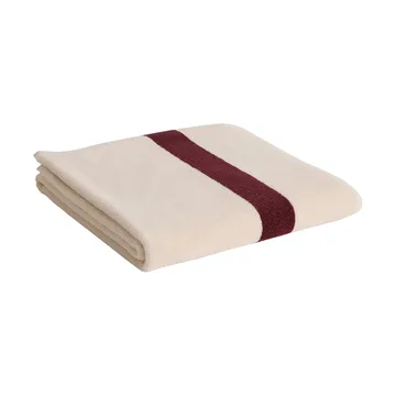 Toalha Stripe - Burgundy, 70x140 cm - HAY