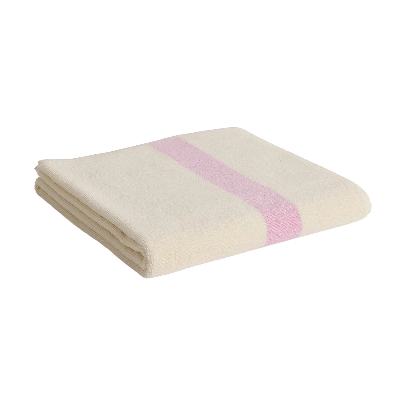 Toalha Stripe, Cool pink, 70x140 cm HAY