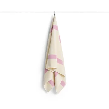 Toalha Stripe - Cool pink, 70x140 cm - HAY