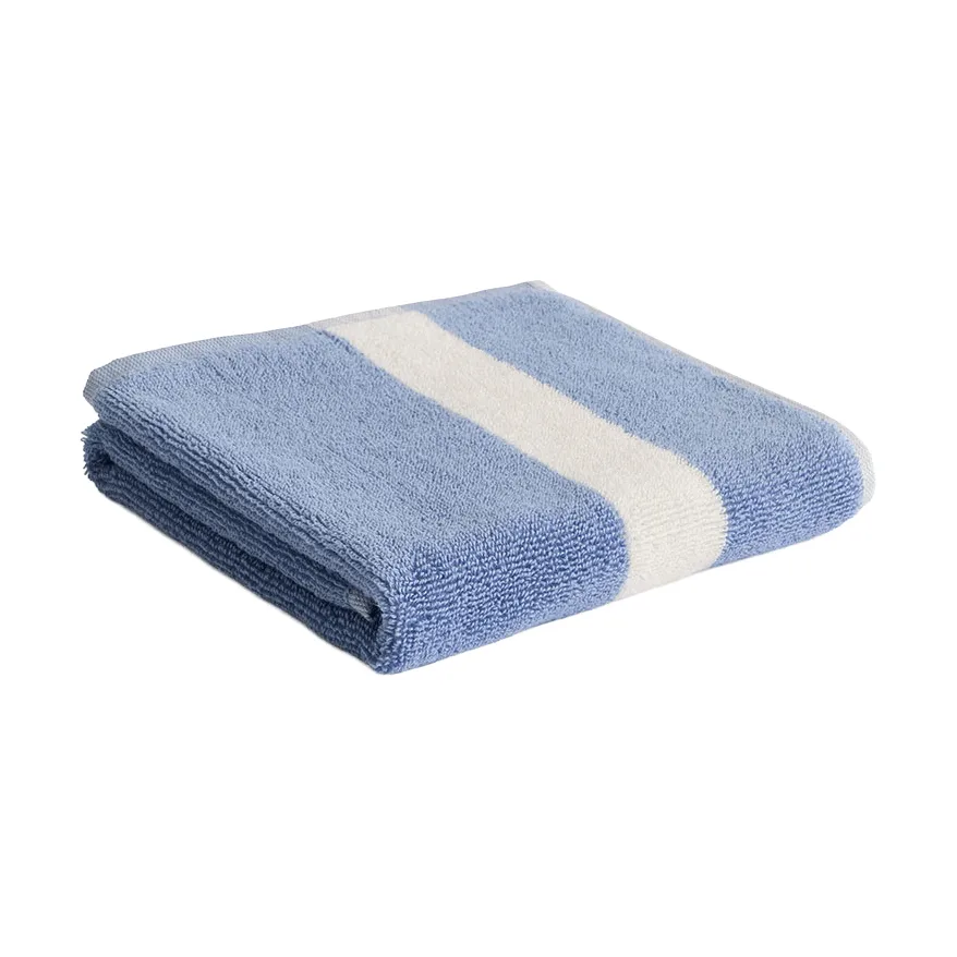 Toalha Stripe, Dusty blue, 40x60 cm HAY
