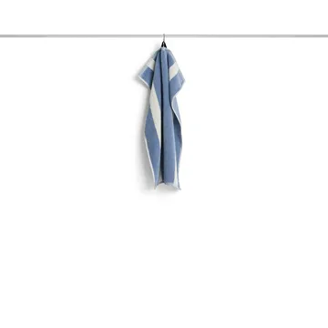 Toalha Stripe - Dusty blue, 40x60 cm - HAY
