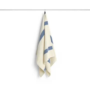 Toalha Stripe - Dusty blue, 70x140 cm - HAY